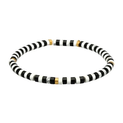 Bracelet Heishi en Agate: Style Bohème pour Été Chic