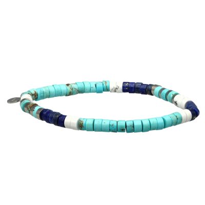 Bracelet Heishi Bohème | Perles Turquoise - Bijou Été Chic