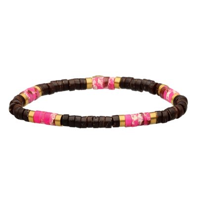 Bracelet Heishi en Jaspe - Bijou Été Bohème, Style Exquis