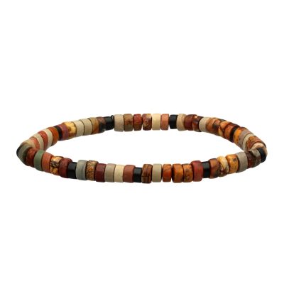 Bracelet Heishi en Jaspe: Éclat Bohème pour Été Chic