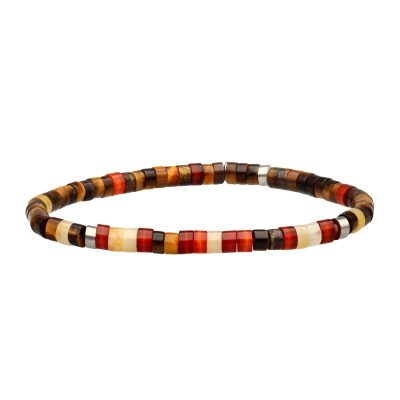 Bracelet Heishi Été - Agate & Jaspe | Style Bohème Chic
