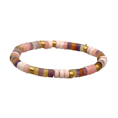 Bracelet Heishi Bohème en Perles: Style Été Éclatant