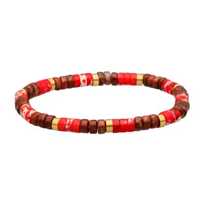 Bracelet Heishi en Jaspe - Bijou Été Bohème Chic