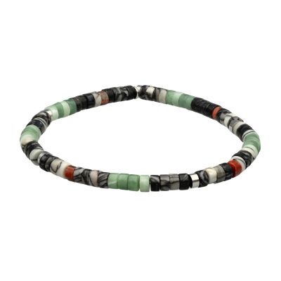 Bracelet Heishi Bohème en Jaspe - Style Été Coloré