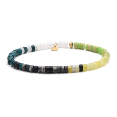 Bracelet Heishi Perles - Style Bohème pour un Été Chic