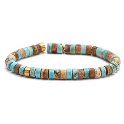 Heishi Bracelet Turquoise | Style Bohème pour Été