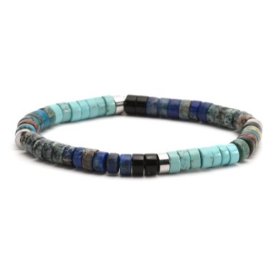 Bracelet Heishi Turquoise: Style Bohème pour Été Chic
