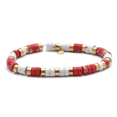 Bracelet Heishi Chic : Style Bohème pour Été Lumineux
