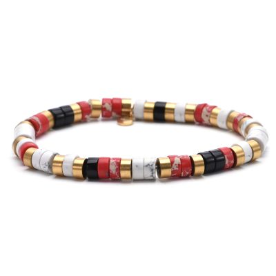 Bracelet Bohème Heishi - Style Été avec Perles Colorées
