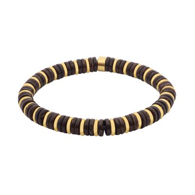 Bracelet Heishi en Perles de Coco | Bijou Été Bohème Chic