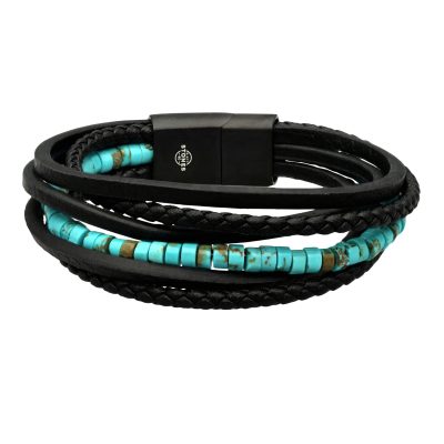 Bracelet Heishi Bohème - Perles Turquoise, Été Chic