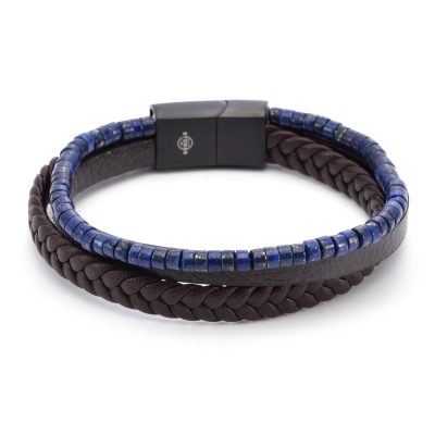 Chic Bracelet Heishi Lapis - Style Bohème pour l'Été