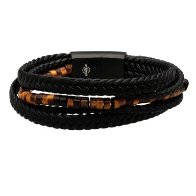Bracelet Heishi Oeil de Tigre - Style Bohème Chic d'Été