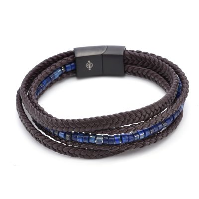 Bracelet Bohème Heishi en Lapis - Style Été Chic