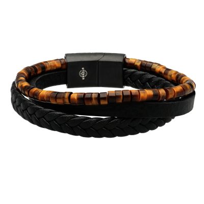 Bracelet Bohème en Cuir avec Perles Heishi - Style Été Chic