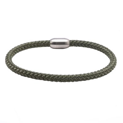 Bracelet Heishi Kaki : Perles Bohème pour Été Chic