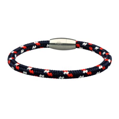 Bracelet Heishi Bohème: Perles Bleu Blanc Rouge, Idéal Été