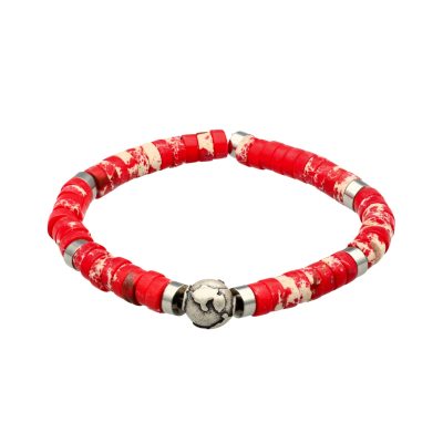 Bracelet Heishi en Jaspe | Style Bohème Été & Perles Chic