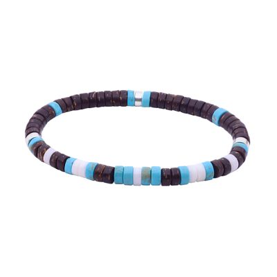 Bracelet Heishi Turquoise - Bijou Été Bohème Chic