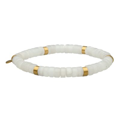 Heishi Quartz Bracelet : Style Bohème pour l'Été