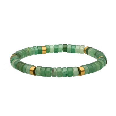 Bracelet Heishi Aventurine - Style Bohème pour Été Chic