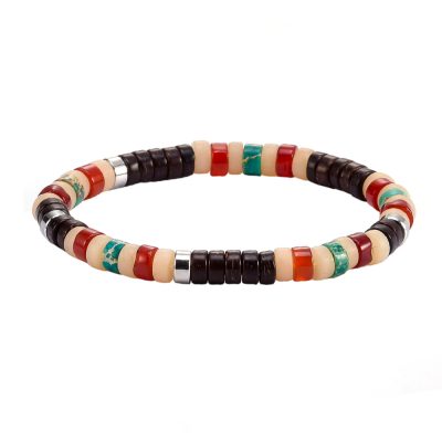 Bracelet Heishi Bohème - Style Été avec Perles de Jaspe