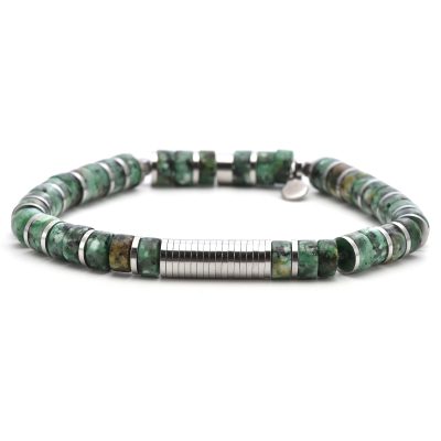 Bracelet Heishi Turquoise 6mm - Style Bohème Été