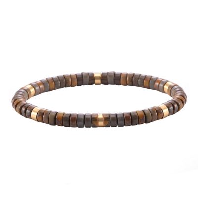 Heishi Perles & Jaspe Bambou : Bijou Été Bohème Chic