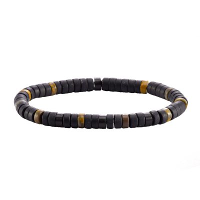 Bracelet Heishi en Agate & Jaspe - Style Bohème d'Été