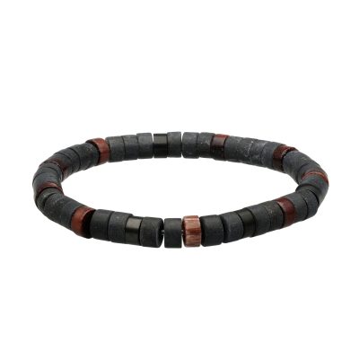 Bracelet Heishi Agate & Œil de Tigre - Style Bohème d'Été