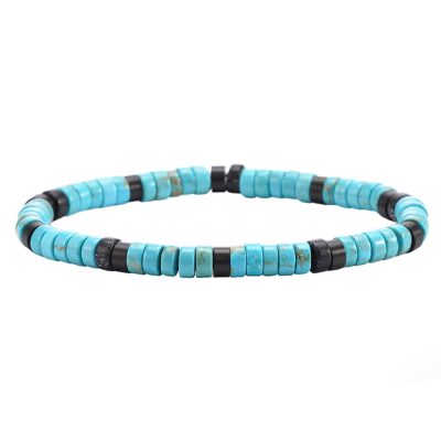 Bracelet Heishi Turquoise: Style Bohème pour Été Coloré