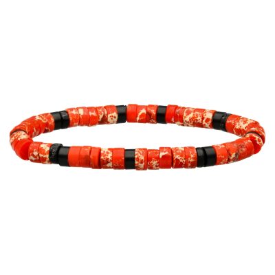 Bracelet Heishi Bohème - Perles Jaspe & Agate pour Été Chic