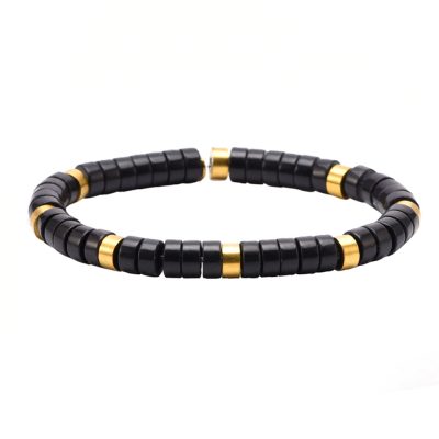 Bracelet Heishi en Agate: Style Bohème pour Été Chic