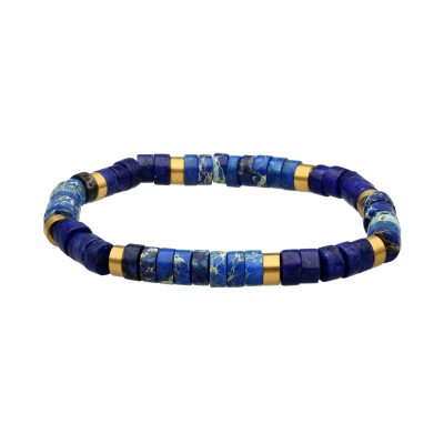 Bracelet Bohème Heishi en Lapis - Style Été Chic