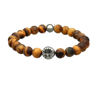 Bracelet Heishi Œil de Tigre - Éclat Bohème d'Été
