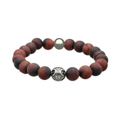 Bracelet Heishi Œil de Tigre: Style Bohème pour Été