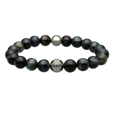 Bracelet Heishi Œil de Tigre & Agate - Style Bohème Été