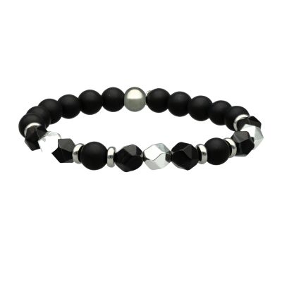 Bracelet Heishi Agate & Hématite : Style Bohème pour Été