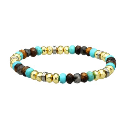 Bracelet Heishi Bohème - Bijou Été Perles & Oeil de Tigre