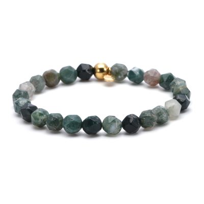 Bracelet Heishi en Agate: Bijou Été, Style Bohème Chic
