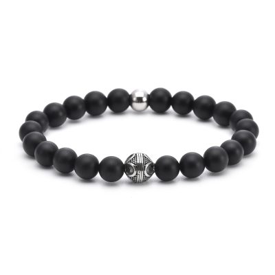 Bracelet Bohème Heishi en Agate Noire - Style Chic Été