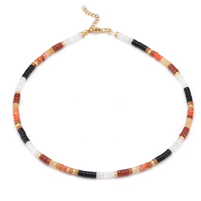 Collier Heishi en Turquoise: Style Bohème pour Été Chic