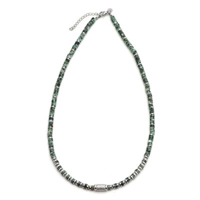 Collier Heishi Turquoise: Style Bohème pour Été Chic