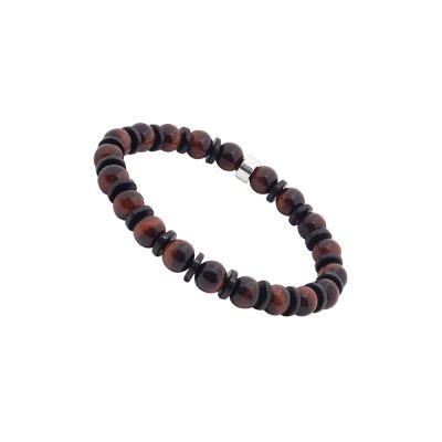 Bracelet Heishi Tigre & Coco: Style Bohème pour Été Chic